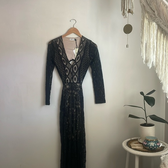 Free People Dresses & Skirts - •| free people x nightcap cutout dress